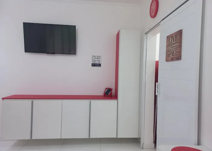Kit Moderna E Aconchegante Apartamento Guarujá
